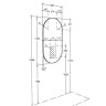 Зеркало Aquaton Альто 110х60
